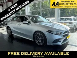 Silver Used 2019 Mercedes A220 AMG line Hatchback | £16,045 (Good price)
