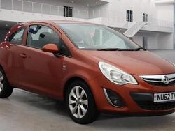 Orange Used 2012 Vauxhall Corsa Active Hatchback | £2,475 (Fair price)