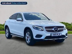 White Used 2019 Mercedes GLC220 Coupe | £20,799 (Good price)