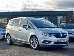 Silver Used 2016 Vauxhall Zafira Tourer SRi MPV | £6,950 (Good price)