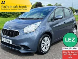 Blue Used 2017 Kia Venga 2 Hatchback | £4,795 (Fair price)