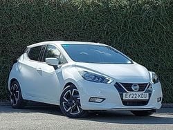 White Used 2022 Nissan Micra Acenta Hatchback | £14,698 (Fair price)