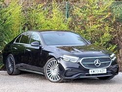 Black Used 2023 Mercedes E200 AMG Line Premium Plus Sedan | £48,298