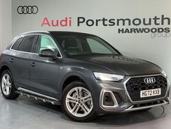 Grey Used 2022 Audi Q5 S-Line SUV | £31,390 (Fair price)
