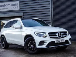 White Used 2016 Mercedes GLC250 AMG line Estate | £14,991 (Good price)