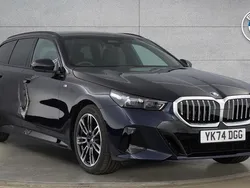 Black Used 2024 BMW 520 M Sport Estate | £42,588 (Fair price)
