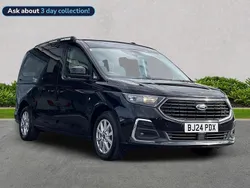 Black Used 2024 Ford Grand Tourneo Connect Titanium MPV | £26,499 (Good price)