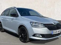 Brilliant silver metallic Used 2020 Skoda Fabia Monte Carlo Estate | £13,100 (A bit pricey)