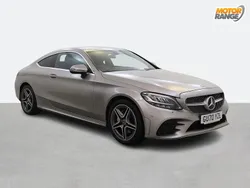 Silver Used 2020 Mercedes C200 AMG line Coupe | £19,895 (Good price)