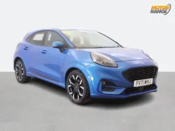Blue Used 2021 Ford Puma ST-Line X Hatchback | £12,895 (Fair price)