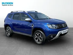 Blue Used 2021 Dacia Duster Prestige SUV | £12,795 (Good price)