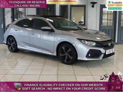 Silver Used 2018 Honda Civic EX Hatchback | £10,240 (Fair price)