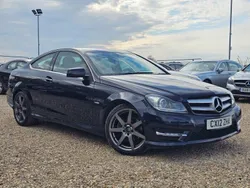 Blue Used 2012 Mercedes C180 AMG Coupe | £7,181 (Fair price)