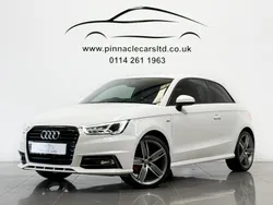 White Used 2016 Audi A1 S-Line Hatchback | £11,490 (A bit pricey)