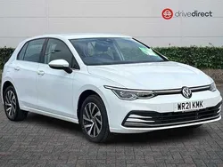 White Used 2021 VW Golf VIII Style Hatchback | £18,000 (Good price)
