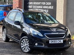 Black Used 2015 Peugeot 2008 Active SUV | £5,795 (Good price)