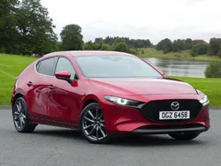 Red Used 2019 Mazda 3 Inclusive Hatchback | £14,750 (A bit pricey)