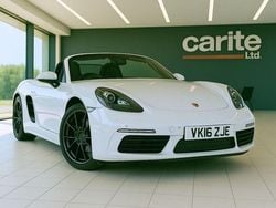 White Used 2016 Porsche 718 Boxster Cabriolet | £26,995 (A bit pricey)