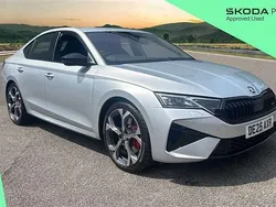 Silver Used 2025 Skoda Octavia vRS Hatchback | £29,995 (Expensive)