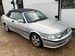 Silver Used 2002 Saab 9-3 Cabriolet Cabriolet | £3,795 (Expensive)