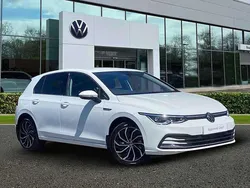 White Used 2023 VW Golf VIII Style Hatchback | £21,791 (Fair price)
