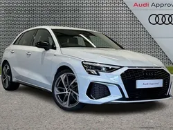 White Used 2024 Audi A3 Black Edition Hatchback | £29,495 (Expensive)