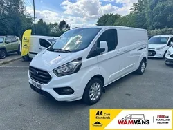 White Used 2022 Ford Transit Custom Limited Van | £17,994 (Expensive)