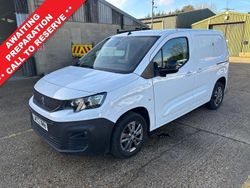 White Used 2022 Peugeot Partner Premium Van | £10,990 (A bit pricey)