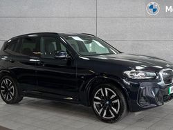 Carbon black Used 2022 BMW iX3 M Sport SUV | £27,351 (Fair price)