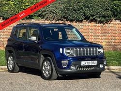 Blue Used 2020 Jeep Renegade Limited SUV | £18,249 (Fair price)