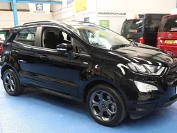 Black Used 2018 Ford Ecosport ST-Line SUV | £11,390 (Good price)