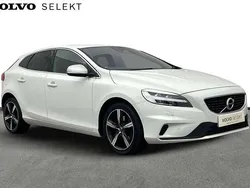 White Used 2019 Volvo V40 R-Design Estate | £12,500 (Fair price)