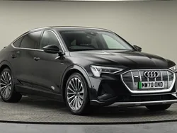 Mythos black Used 2020 Audi e-tron S-Line SUV | £21,900 (Fair price)