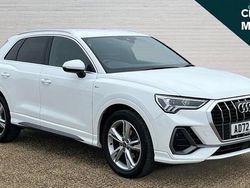 White Used 2022 Audi Q3 S-Line SUV | £25,932 (Good price)