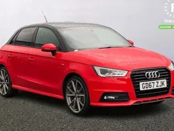 Red Used 2018 Audi A1 Sportback Black Edition Hatchback | £11,699 (Fair price)