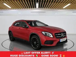 Red Used 2019 Mercedes GLA180 AMG line SUV | £16,799 (Fair price)