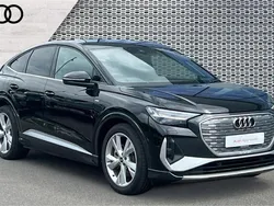 Black Used 2024 Audi Q4 Sportback e-tron S-Line SUV | £36,068 (Good price)