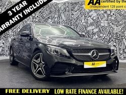 Black Used 2021 Mercedes C220 AMG line Sedan | £21,495 (Fair price)