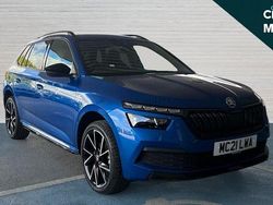 Blue Used 2021 Skoda Kamiq Monte Carlo SUV | £18,939 (Fair price)