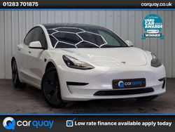 White Used 2021 Tesla Model 3 Standard Range Sedan | £13,746 (Good price)
