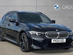 Black Used 2025 BMW 320 M Sport Estate | £34,493 (Fair price)