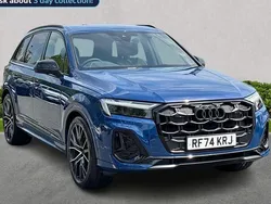 Blue Used 2025 Audi Q7 Black Edition SUV | £61,871 (A bit pricey)