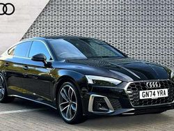 Black Used 2024 Audi A5 Sportback S-Line Hatchback | £33,190 (Fair price)