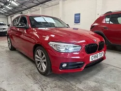 Red Used 2016 BMW 118 Sport Line Hatchback | £7,290 (A bit pricey)