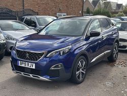 Blue Used 2019 Peugeot 3008 GT-line Hatchback | £8,500 (Good price)