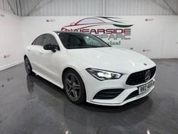 White Used 2020 Mercedes CLA200 AMG line Coupe | £17,999 (Fair price)