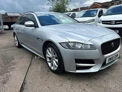 Silver Used 2018 Jaguar XF Sportbrake R-Sport Estate | £11,989 (Fair price)