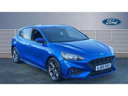 Blue Used 2020 Ford Focus ST-Line Hatchback | £11,479 (Fair price)