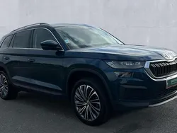 Petrol blue metallic Used 2024 Skoda Kodiaq SE L Executive SUV | £28,690 (Good price)