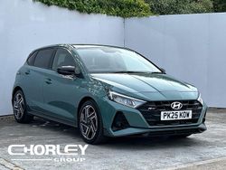 Green Used 2025 Hyundai i20 N Line Hatchback | £20,615 (A bit pricey)